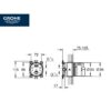 GROHE RAPIDO SMARTBOX CUERPO EMPOTRABLE - Imagen 3