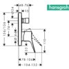 HANSGROHE VIVENIS MONOMANDO BAÑERA EMPOTRADO - Imagen 4
