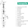 HANSGROHE VIVENIS MONOMANDO LAVABO 110 NEGRO MATE - Imagen 3