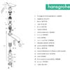 HANSGROHE VIVENIS MONOMANDO LAVABO 250 BLANCO MATE - Imagen 3