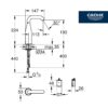 GROHE ESSENCE E MEZCLADOR LAVABO ELECTRONICO - Imagen 2