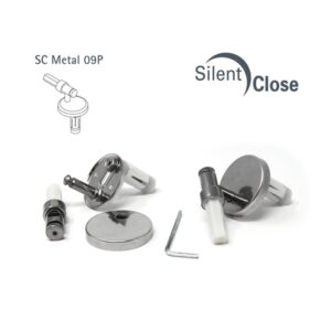 ESTOLI SC-09P JUEGO BISAGRAS INOX AMORTIGUADA