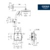 GROHE BUNDLE GROHTHERM SQUARE KIT DUCHA 210 - Imagen 2