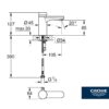 GROHE EUROSMART GRIFO LAVABO CON MEZCLADOR - Imagen 2