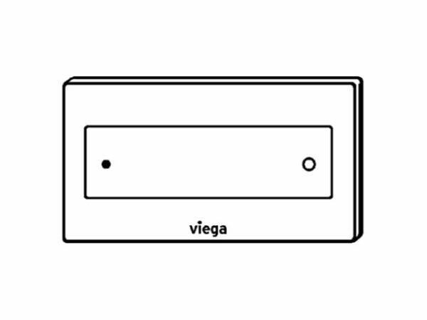 VIEGA VISIGN FOR STYLE 12 PULSADOR INODORO - Imagen 3