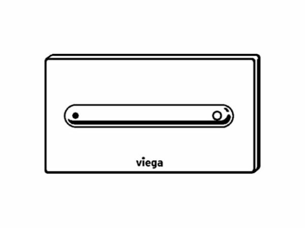 VIEGA VISIGN FOR STYLE 11 PULSADOR INODORO - Imagen 2