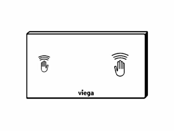 VIEGA VISIGN FOR CARE PULSADOR SENSITIVE INODORO - Imagen 3