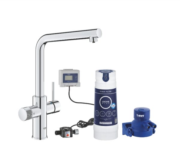 GROHE BLUE PURE MINTA KIT MONOMANDO COCINA