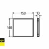 VIEGA VISIGN FOR PUBLIC PLACA PROTECTORA PARA URINARIO - Imagen 4
