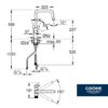 GROHE BLUE PURE EUROSMART MONOMANDO COCINA SUPERSTEEL - Imagen 3