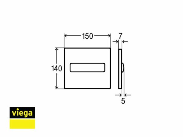 VIEGA VISIGN FOR STYLE 11 KIT PARA URINARIO - Imagen 3