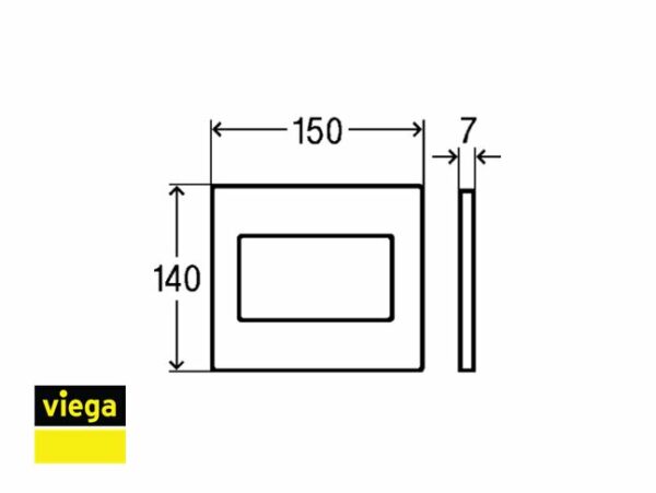 VIEGA VISIGN FOR STYLE 12 KIT PARA URINARIO - Imagen 3