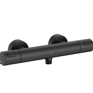 ROCA T500 TERMOSTATICA DUCHA NEGRO MATE