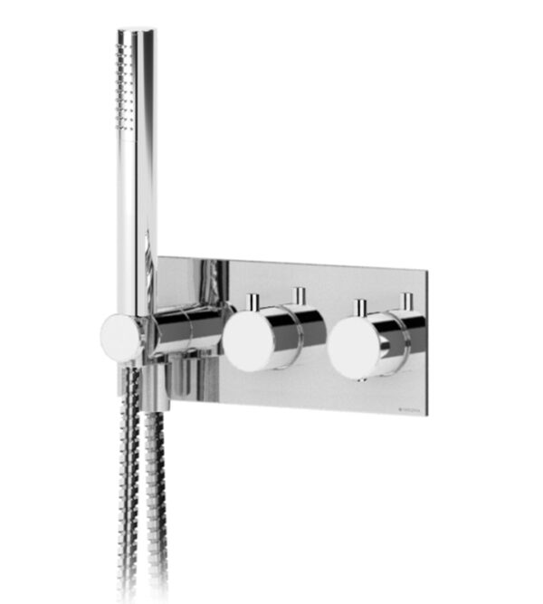 BRUMA LUSITANO TERMOSTATICA BAÑO-DUCHA EMPOTRADO 2 VIAS