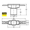 VIEGA ADVANTIX VARIO SUMIDERO PARA CANALETA - Imagen 2