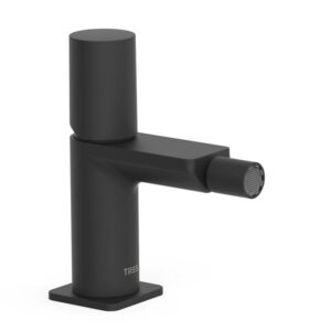 TRES GRIFERIA LOFT MONOMANDO BIDE NEGRO MATE