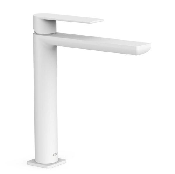 TRES LOFT MONOMANDO LAVABO BLANCO MATE
