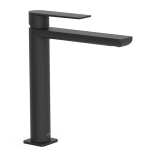 TRES GRIFERIA LOFT MONOMANDO LAVABO NEGRO MATE