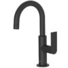 TRES LOFT MONOMANDO LAVABO NEGRO MATE