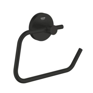 GROHE ESSENTIALS PORTARROLLOS SIN TAPA NEGRO MATE
