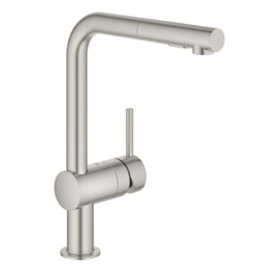 GROHE MINTA MONOMANDO COCINA EXTRAIBLE SUPERSTEEL