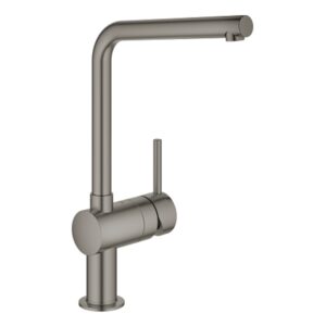 GROHE MINTA MONOMANDO COCINA GRAFITO CEPILLADO