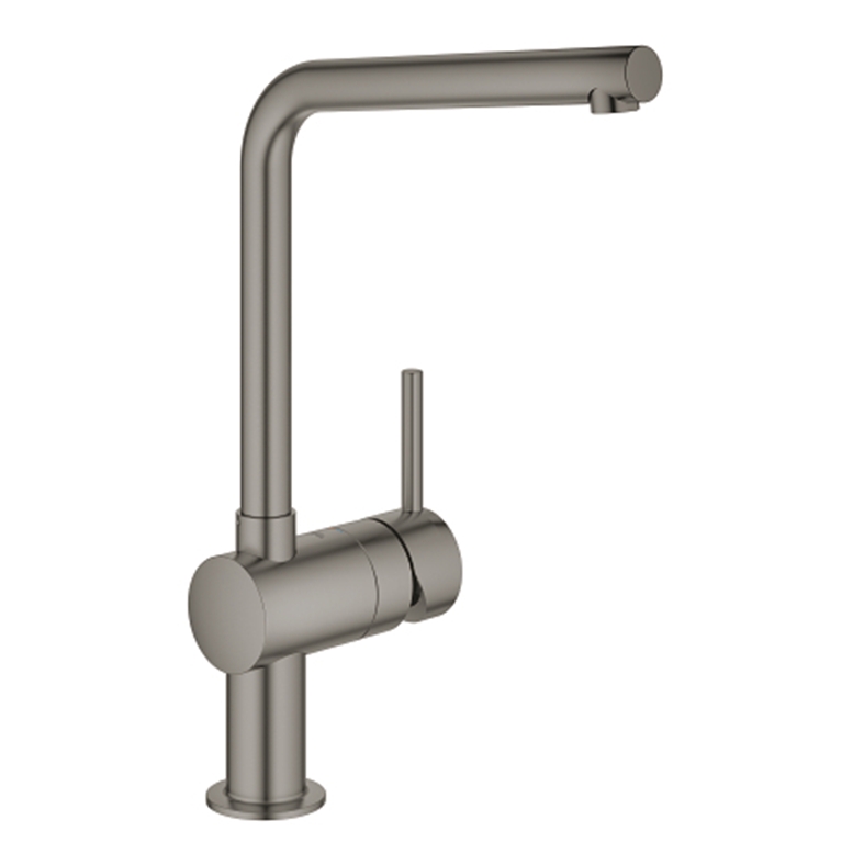 GROHE MINTA MONOMANDO COCINA GRAFITO CEPILLADO
