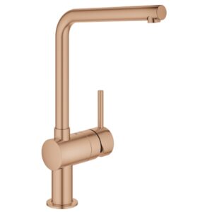 GROHE MINTA MONOMANDO COCINA COBRE CEPILLADO