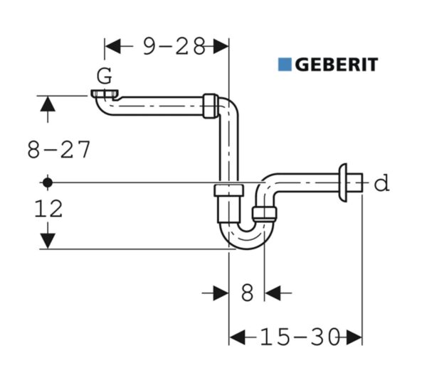 GEBERIT SIFON AHORRA ESPACIO - Imagen 2