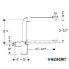 GEBERIT SIFON AHORRA ESPACIO COMPACTO - Imagen 2