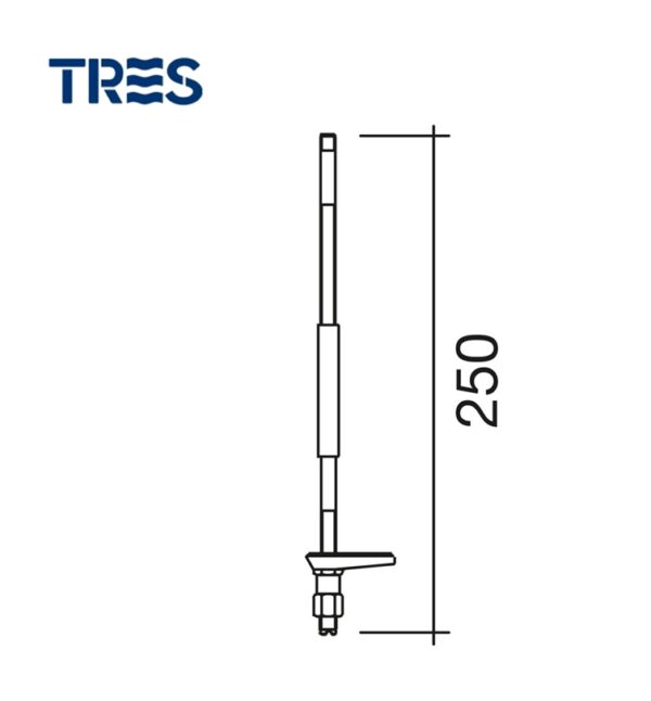 TRES CONJUNTO FIJACION GRIFERIA 250mm