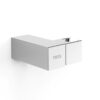 TRES SOPORTE DUCHA ORIENTABLE CROMO