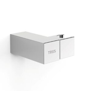 TRES SOPORTE DUCHA ORIENTABLE CROMO
