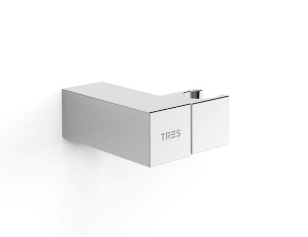 TRES SOPORTE DUCHA ORIENTABLE CROMO