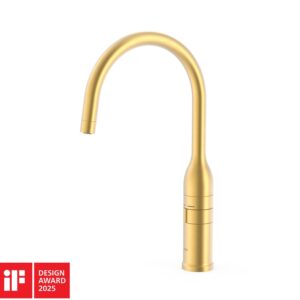 TRES GRIFO COCINA ELECTRONICO ORO MATE 24kts