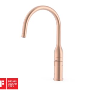 TRES GRIFO COCINA ELECTRONICO ORO ROSA MATE 24kts