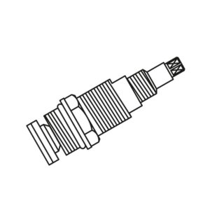 TRES MONTURA 1/2" LLAVE DE PASO