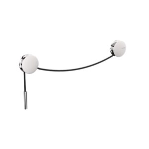 COSMIC DIABOLO TOALLERO LAVABO CROMO-NEGRO