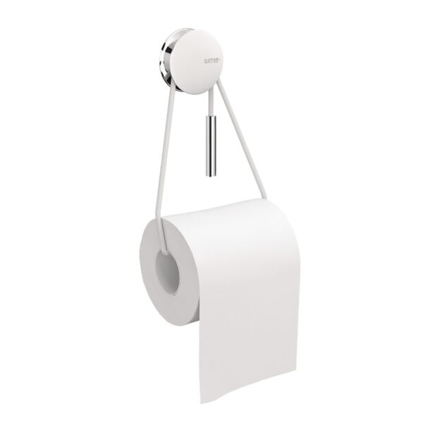 COSMIC DIABOLO PORTARROLLOS SIN TAPA CROMO-BLANCO