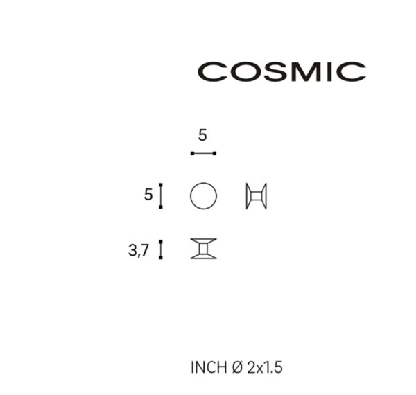 COSMIC DIABOLO COLGADOR CROMO - Imagen 3