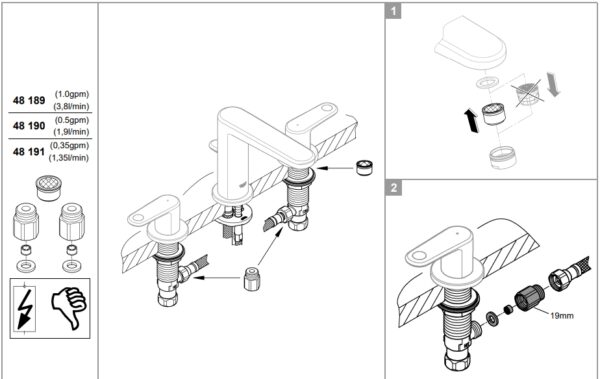 GROHE SET AHORRO DE AGUA 3,8 l/min - Imagen 3