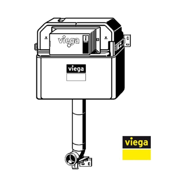 VIEGA PREVISTA 3H CISTERNA EMPOTRADA - Imagen 3
