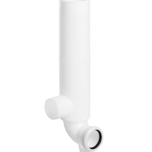VIEGA PREVISTA DRY CODO DESCARGA con CONEXION a VENTILADOR