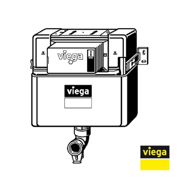 VIEGA PREVISTA 3L CISTERNA EMPOTRADA - Imagen 3