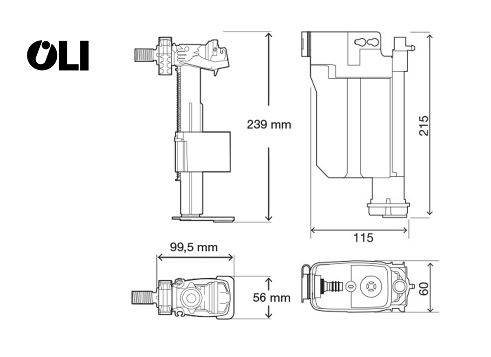 OLI Kit OLIPure Cisternas Adosadas - Imagen 3