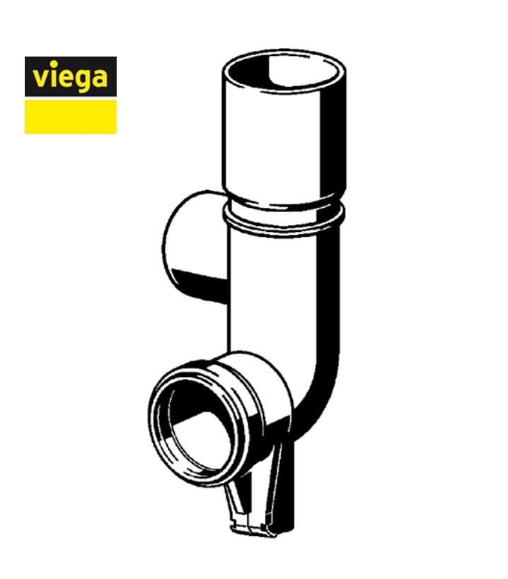 VIEGA Codo de descarga plástico modelo 8580.20 - Imagen 2