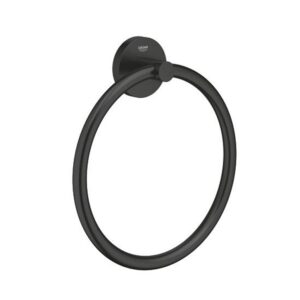 GROHE ESSENTIALS ARGOLLA NEGRO MATE