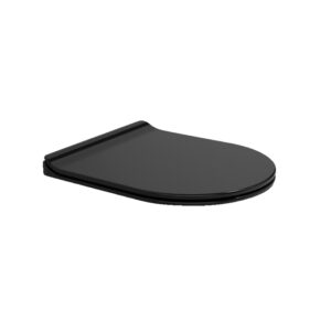 FLAMINIA QUICK / APP SLIM TAPA INODORO NEGRO BRILLO