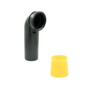 ROCA DUPLO KIT CODO CONEXION INODORO Ø90x90mm