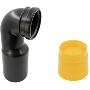 ROCA DUPLO KIT CODO CONEXION INODORO Ø90x110mm